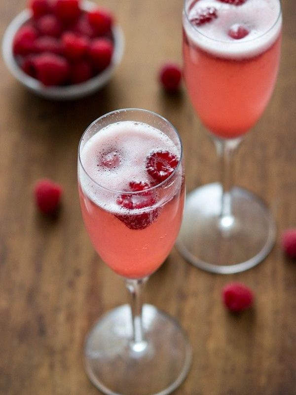 Pink not champagne. Cocktail Recipes. February cocktail recipes