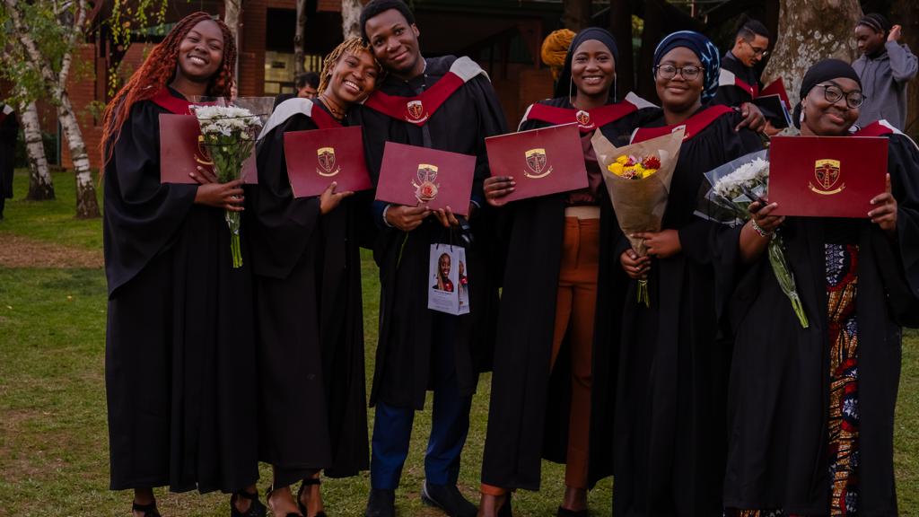 African Leadership Academy students graduating