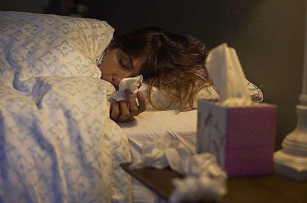 viral infections like flu can affect your period