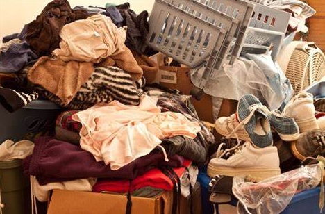 after decluttering, you get rid of things you no longer need or use