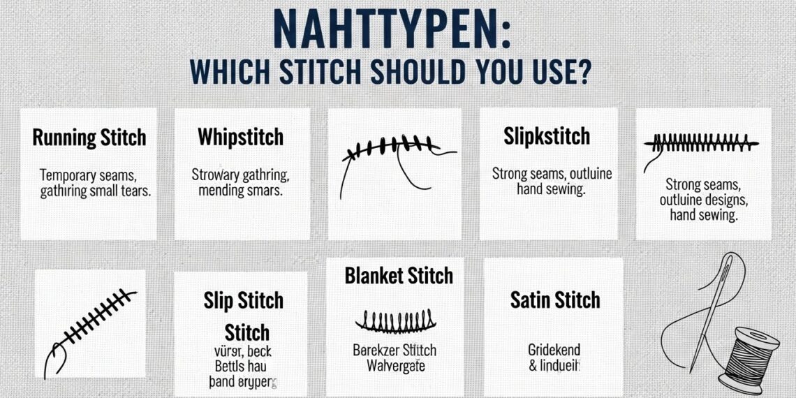 Nahttypen: Which Stitch Should You Use?