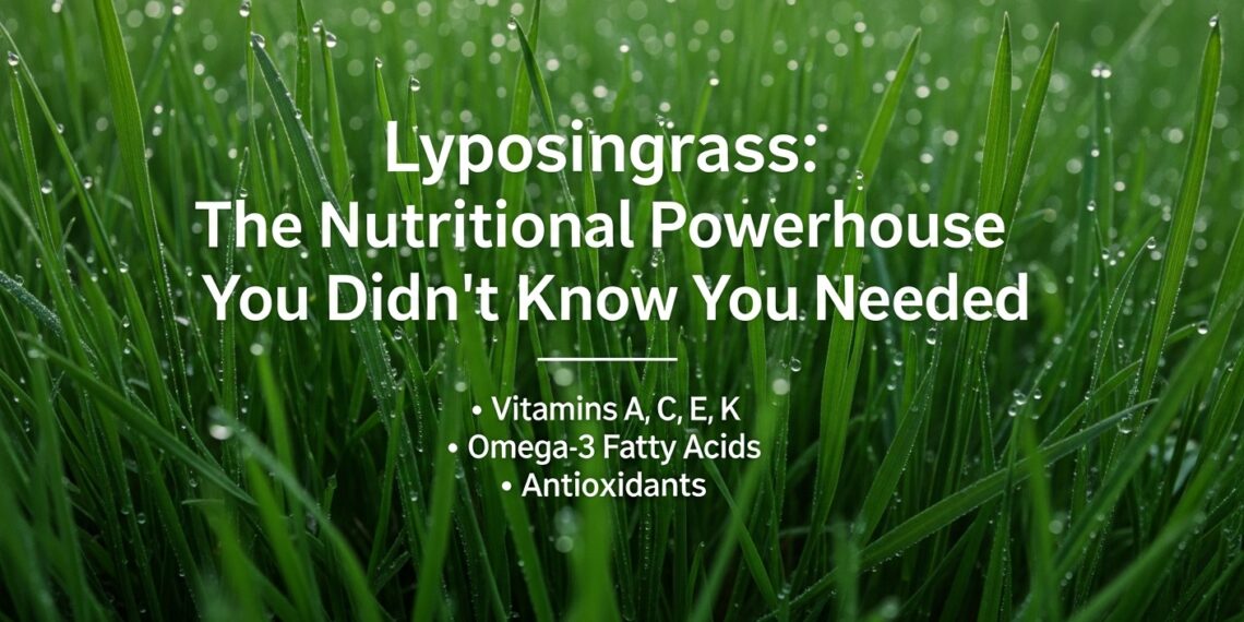 Lyposingrass: The Nutritional Powerhouse You Didn’t Know You Needed