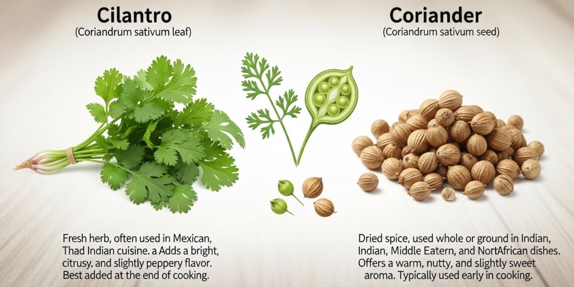 Koriandri: Understanding the Differences and Uses