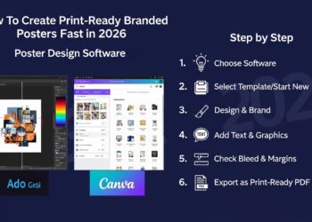 How To Create Print-ready Branded Posters Fast in 2026: Poster Design Software, Step by Step