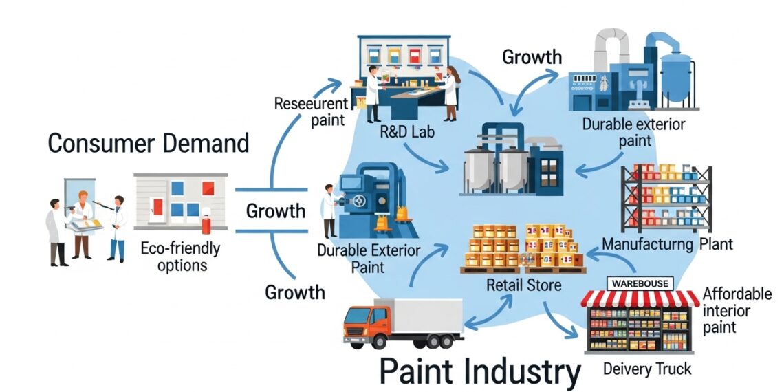 How Consumer Demand Shapes Paint Industry Growth