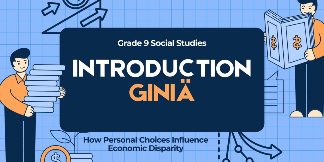 Giniä: How Personal Choices Influence Economic Disparity