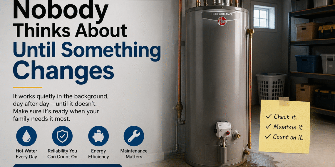 The Appliance Nobody Thinks About Until Something Changes