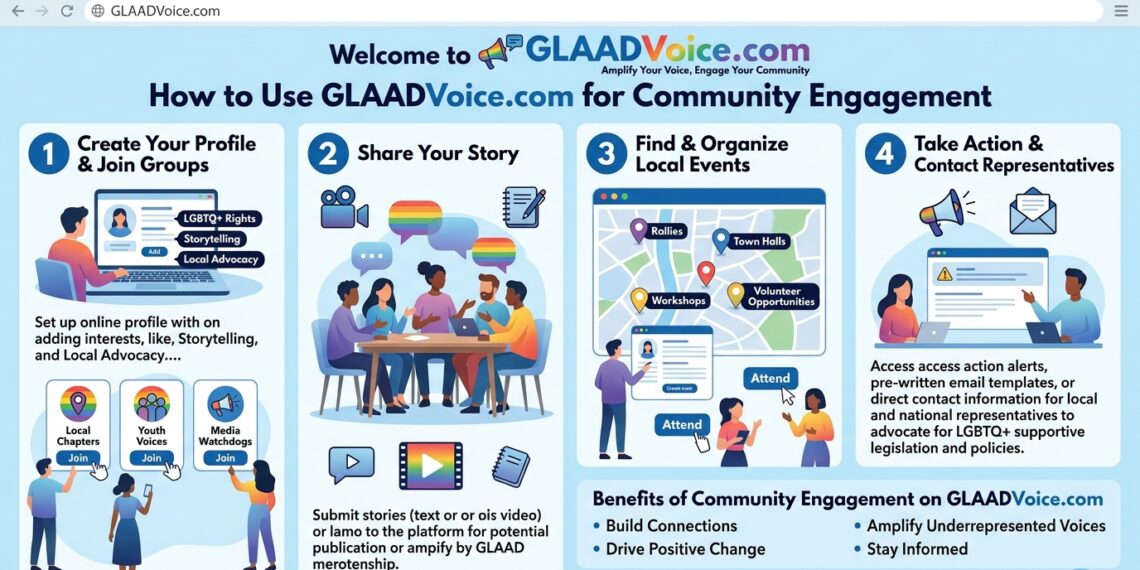 How to Use GLAADVoice.com for Community Engagement