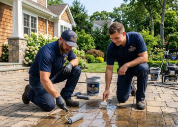 Why Roslyn Homeowners Are Falling in Love With Sealed Pavers Again