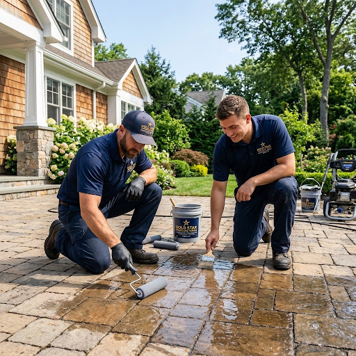 Why Roslyn Homeowners Are Falling in Love With Sealed Pavers Again